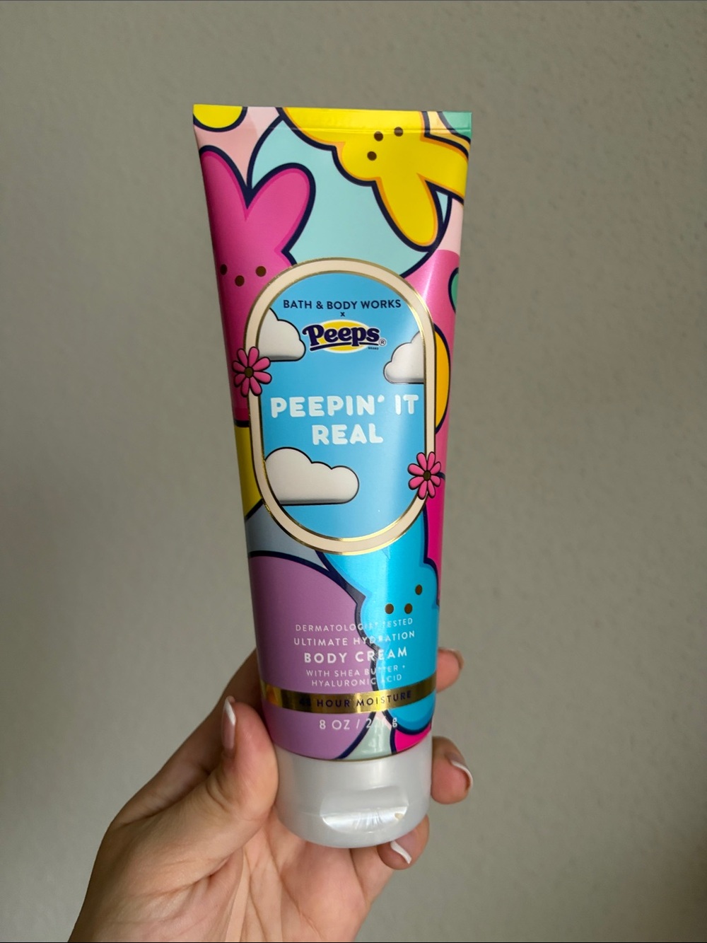 Bath & Body Works Peeps Peepin' It Real Ultimate Hydration Body Cream NWT